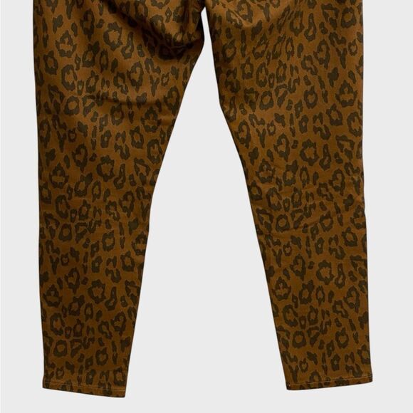 Banana Republic Premium Denim Animal Print Jeans Size 28S Women Mid-Rise Skinny - Picture 9 of 14